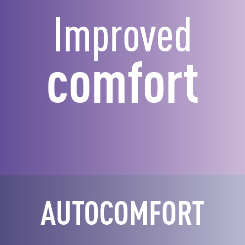 Системата Autocomfort следи условията в помещението и когато в него няма човек, превключва в режим на енергоспестяване.