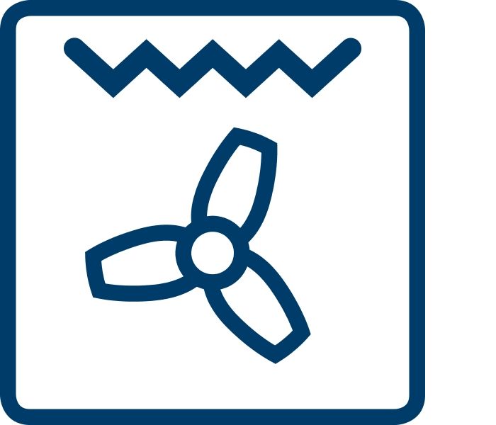 вентилаторен инфра-грил