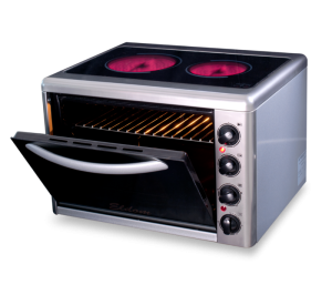Готварска печка със стъклокерамичен плот "Eldom" 201VFB
