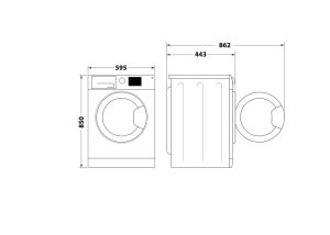 Пералня Indesit MTWSA 61053 W EE