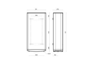 Мултипозиционен бойлер ARISTON VELIS Pro Wi-Fi 50 EU 